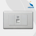 Saip/Saipwell Hot Sale South American Standard ICC Flat Wall Switch
